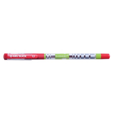 Długopis Gel-Fluidowy Q-connect 0,5mm Czerwony