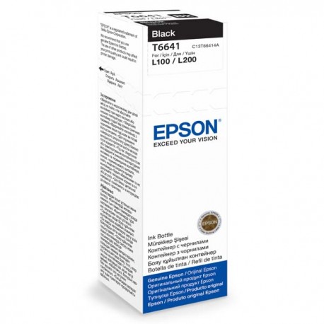 Tusz Epson T6641 BLACK oryginal