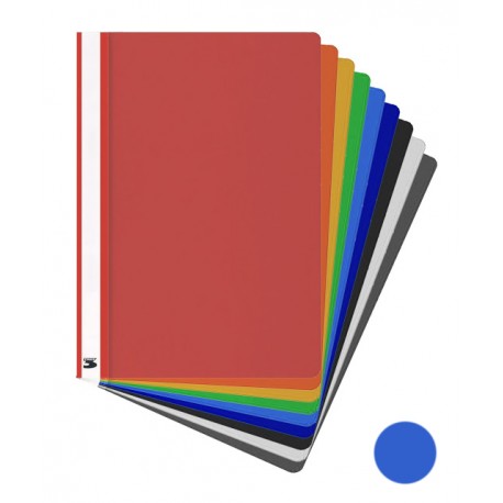 Skoroszyt A4 PCV Niewpinany Tres Niebieski