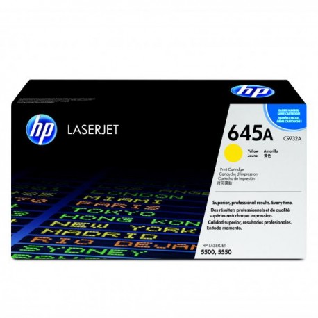 Toner HP 645A C9732A Yellow oryginal