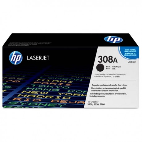 Toner HP 308A Q2670A Black oryginal