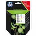 Tusz HP 950XL+951XL C2P43AE C/Y/M Oryginal 4-Pack