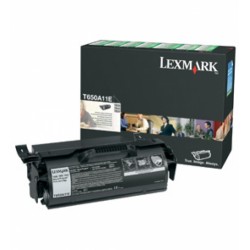 Toner Lexmark T650A11E Black Oryginal