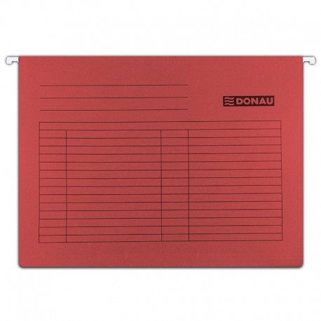 Teczka Zwieszkowa  A4 Doanu Czerwona 7410905-04