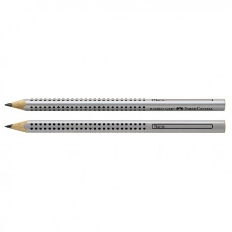 Ołówek Faber-Castel Jumbo Grip Srebrny