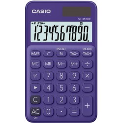 Kalkulator Casio LS-310UC-PL Śliwkowy