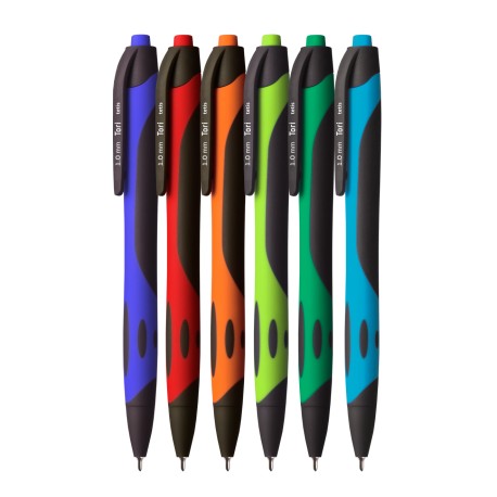 Długopis automatyczny TETIS TORI 1,0mm KD912-NN niebieski