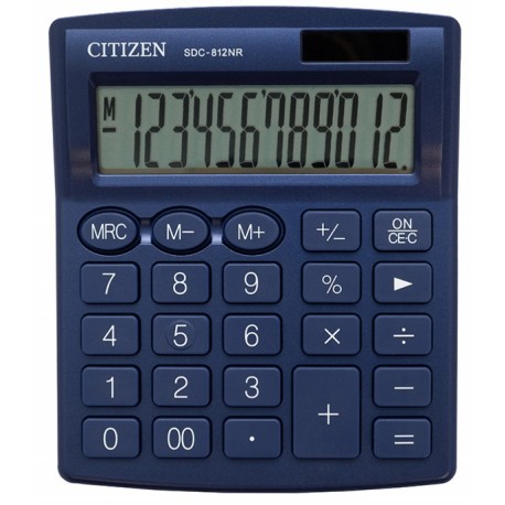 Kalkulator Citizen SDC-812NRNVE Granatowy