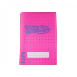 Zeszyt A5 Pukka Pad Flex Neon Pink Dots  60k