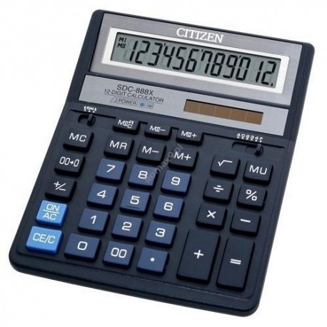 Kalkulator Citizen SDC-888XBL Niebieski