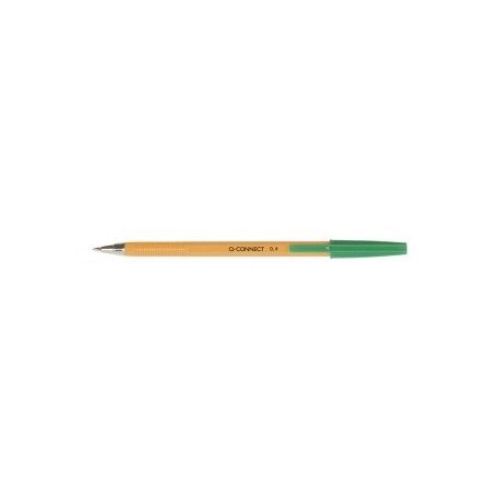 Długopis Klasyczny Q-connect 0,4mm Zielony