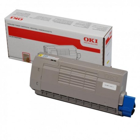 Toner OKI 44318605 Yellow Oryginal