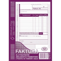 Druk-Faktura VAT A5 ZWOL.PODM 202-3E O