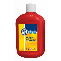Farba Plakatowa Astra 500 ml. Czerwona Ciemna