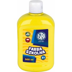 Farba Plakatowa Astra 500 ml. Żółta