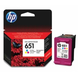 Tusz HP 651 Color oryginal