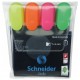 Zestaw Zakreślaczy SCHNEIDER JOB Mix Kolorów Neonowych