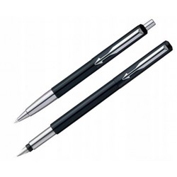 Parker Vector komplet długopis + pióro czarne